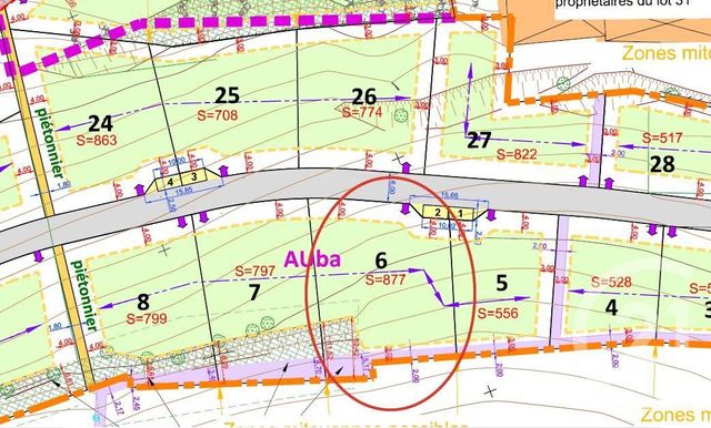 terrain à vendre - 877.0 m2 - NEFFES - 05 - PROVENCE-ALPES-COTE-D-AZUR - Century 21 Habitat